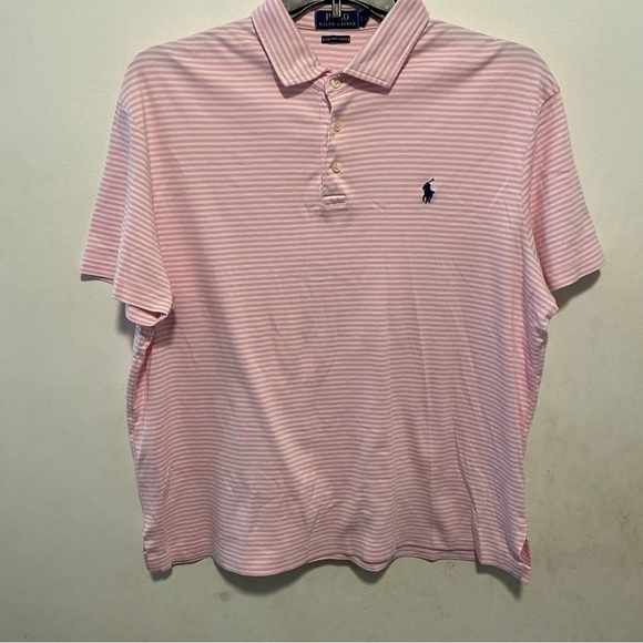 Polo Ralph Lauren Other - Polo Ralph Lauren Men’s Striped Pima Soft Touch Polo Shirt Size XL Preppy Casual